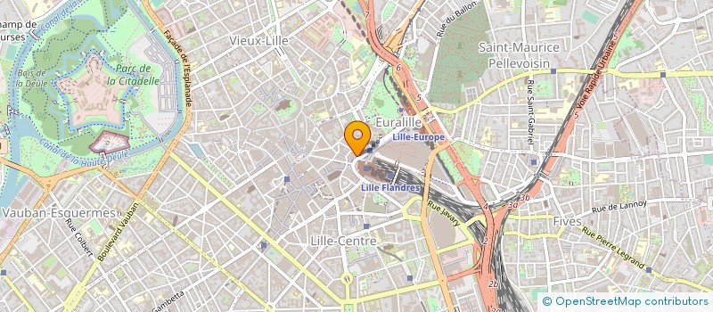 localisation de l'entreprise LE NAPOLEON à LILLE