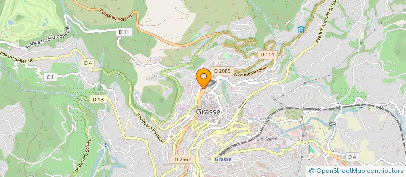 localisation de l'entreprise LE NAPOLEON  GRASSE