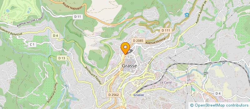 localisation de l'entreprise LE NAPOLEON  GRASSE