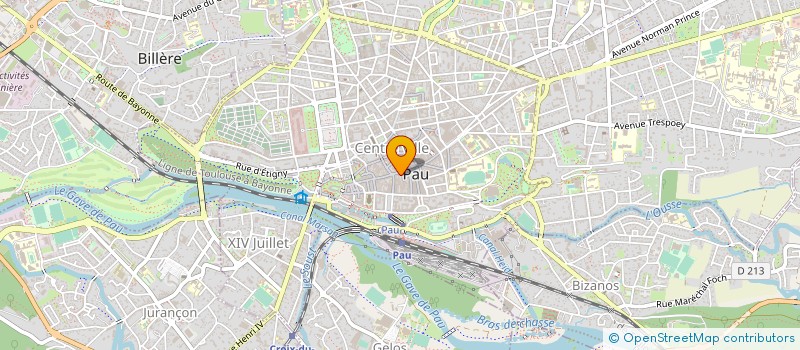 localisation de l'entreprise LE NAPOLEON SARL à PAU