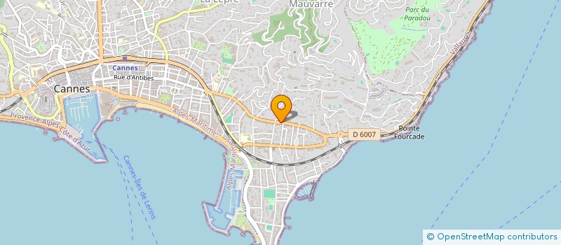 localisation de l'entreprise LE NAPOLITAIN à CANNES
