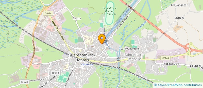 localisation de l'entreprise LE NAPOVINTAGE à CARENTAN-LES-MARAIS