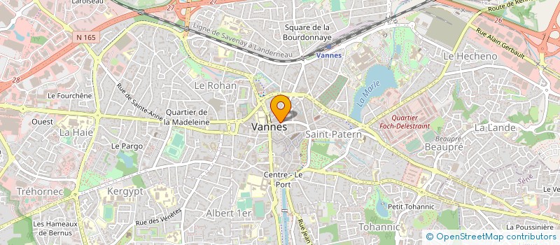 localisation de l'entreprise LE NARGUILE à VANNES