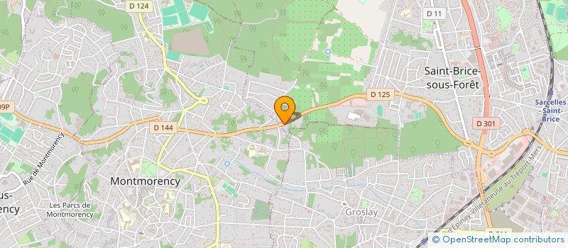 localisation de l'entreprise LE NARVAL à SAINT-BRICE-SOUS-FORET