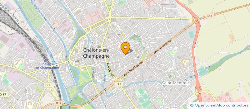 localisation de l'entreprise LE NATIONAL GRILL à CHALONS-EN-CHAMPAGNE