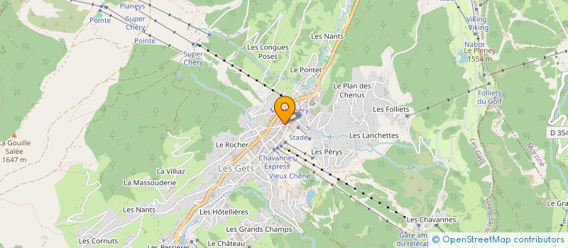 localisation de l'entreprise LE NATIONAL SARL à LES GETS