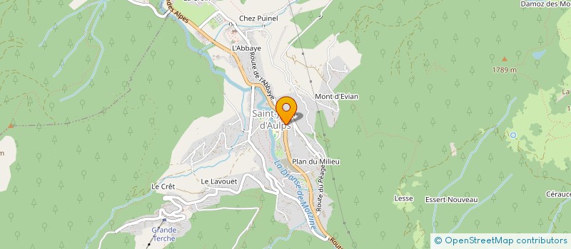 localisation de l'entreprise LE NATIONAL  SJD  SAINT-JEAN-D'AULPS