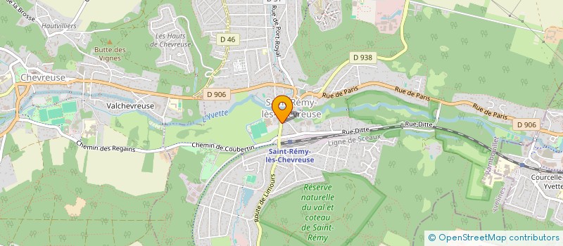localisation de l'entreprise LE NAUTILE à SAINT-REMY-LES-CHEVREUSE
