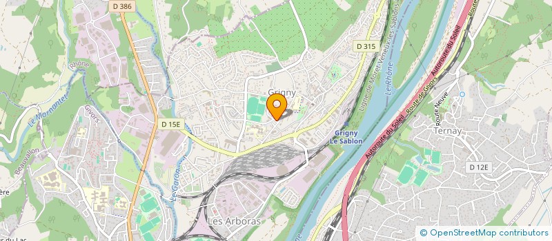 localisation de l'entreprise LE NAUTILE SECTION DE PLONGEE SOUS MARINE ET DE NATATION à GRIGNY