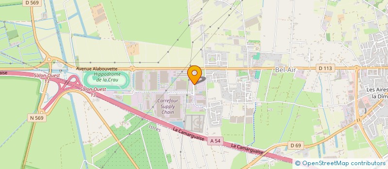 localisation de l'entreprise LE NAUTILUS  SALON-DE-PROVENCE