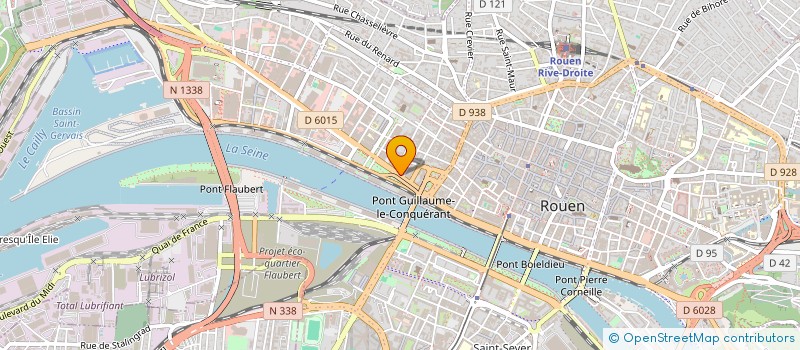 localisation de l'entreprise LE NAUTILUS à ROUEN