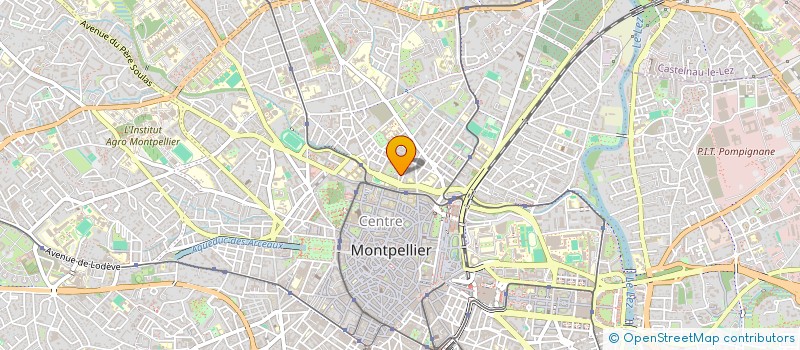 localisation de l'entreprise LE NAUTILUS K SAS à MONTPELLIER