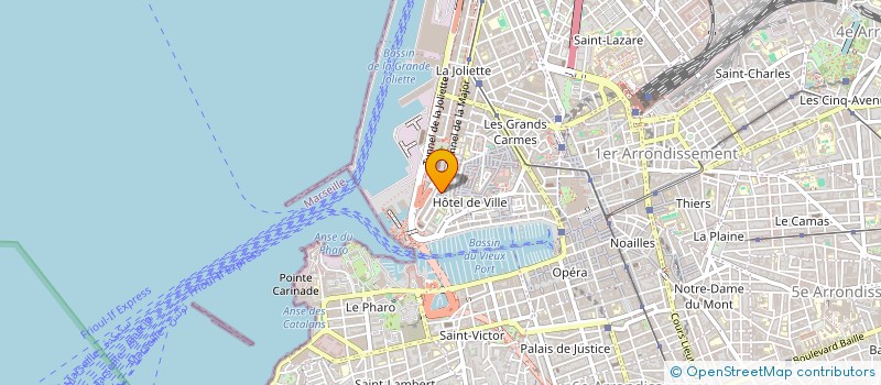 localisation de l'entreprise LE NAZIR  MARSEILLE