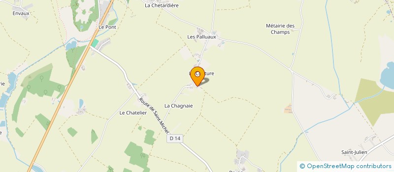 localisation de l'entreprise LE NECTAR BRENNOU à AZAY-LE-FERRON
