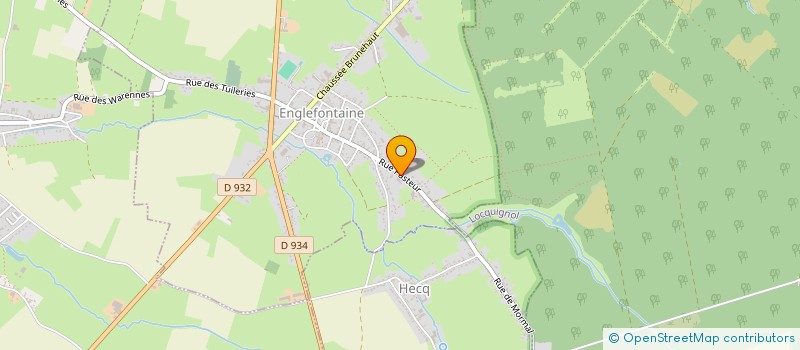 localisation de l'entreprise LE NEGOCE DE L'AVESNOIS à ENGLEFONTAINE