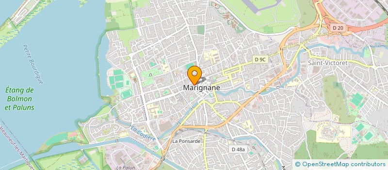 localisation de l'entreprise LE NELZO  MARIGNANE