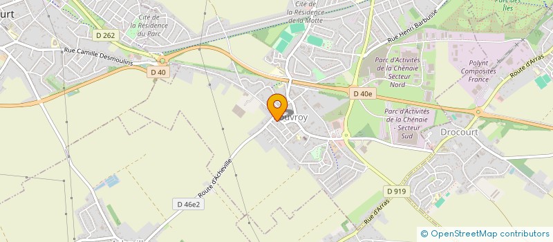 localisation de l'entreprise LE NEMROD  ROUVROY