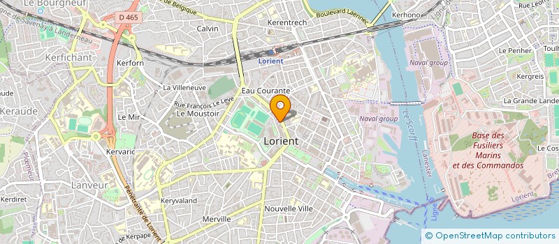 localisation de l'entreprise LE NEMRUT  LORIENT