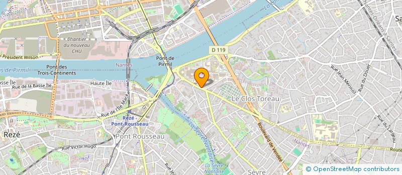 localisation de l'entreprise LE NEPHRON  NANTES