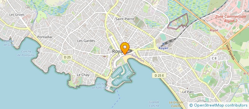 localisation de l'entreprise LE NEPTUNA  ROYAN