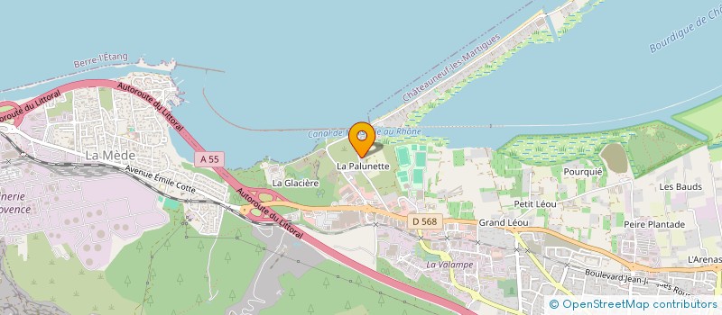 localisation de l'entreprise LE NEPTUNE à CHATEAUNEUF-LES-MARTIGUES