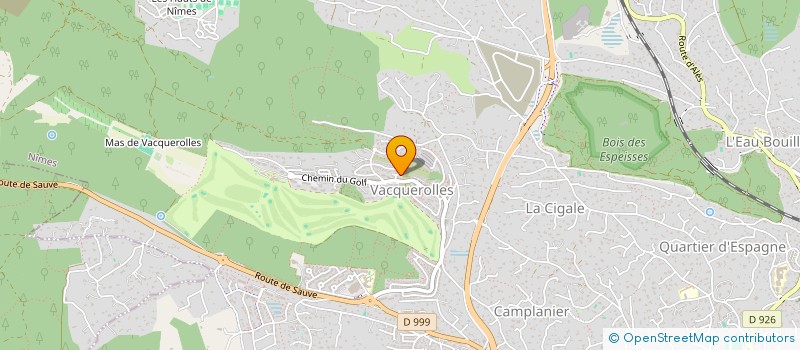 localisation de l'entreprise LE NERF DU BONHEUR  NIMES