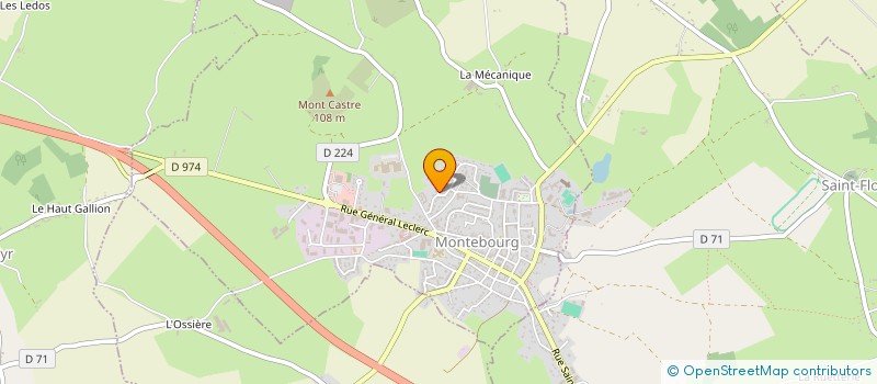 localisation de l'entreprise LE NET  MONTEBOURG