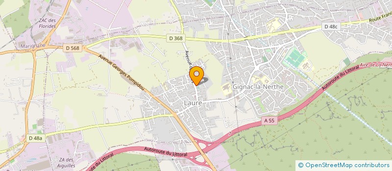localisation de l'entreprise LE NETTOYAGE DE L EST à GIGNAC-LA-NERTHE
