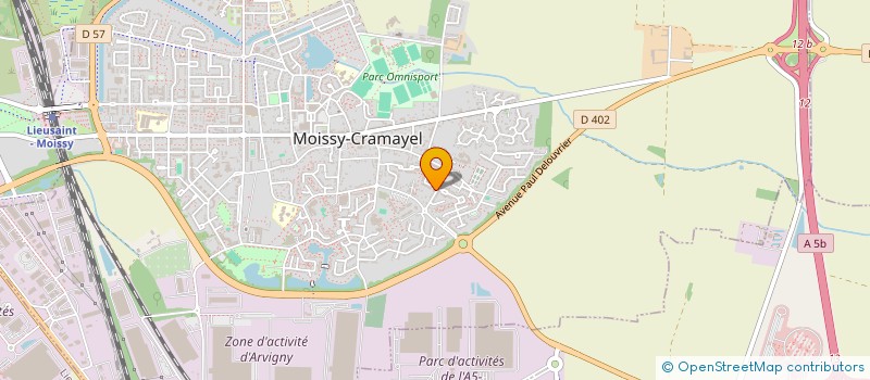 localisation de l'entreprise LE NETTOYAGE FRANCILIEN à MOISSY-CRAMAYEL