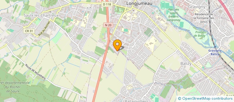 localisation de l'entreprise LE NETTOYEUR à LONGJUMEAU