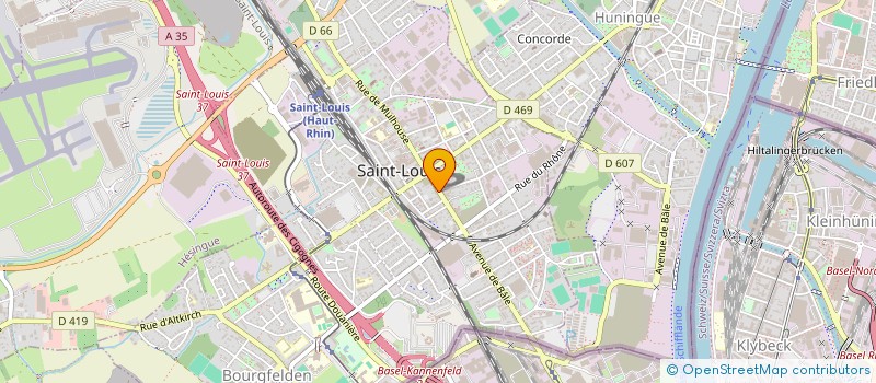 localisation de l'entreprise LE NEUF  SAINT-LOUIS