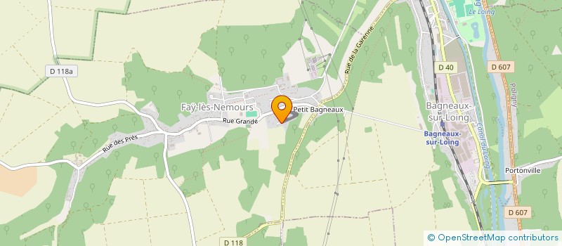 localisation de l'entreprise LE NEVE 2  FAY-LES-NEMOURS