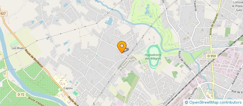 localisation de l'entreprise LE NEW BIG BEN  MONTAUBAN