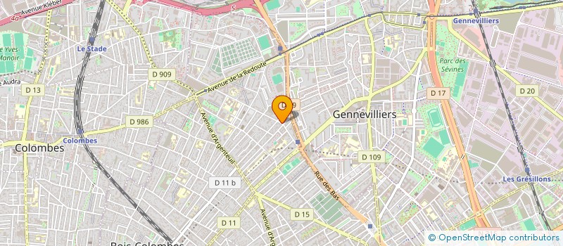 localisation de l'entreprise LE NEW COOL à ASNIERES-SUR-SEINE