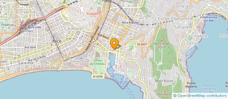 localisation de l'entreprise LE NEW RUSCA à NICE