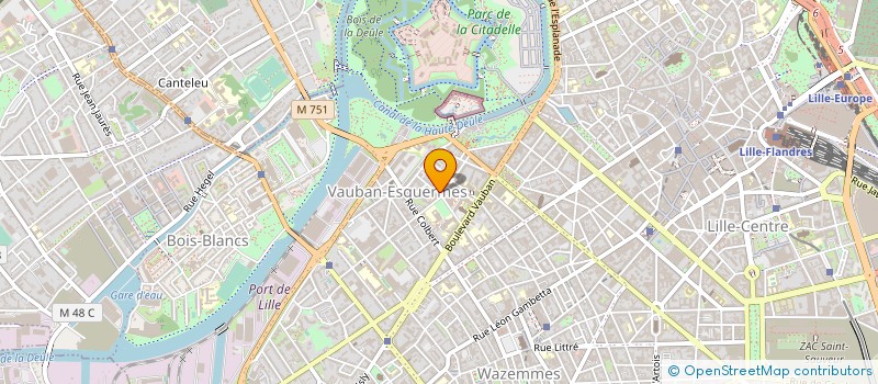 localisation de l'entreprise LE NEW'S à LILLE