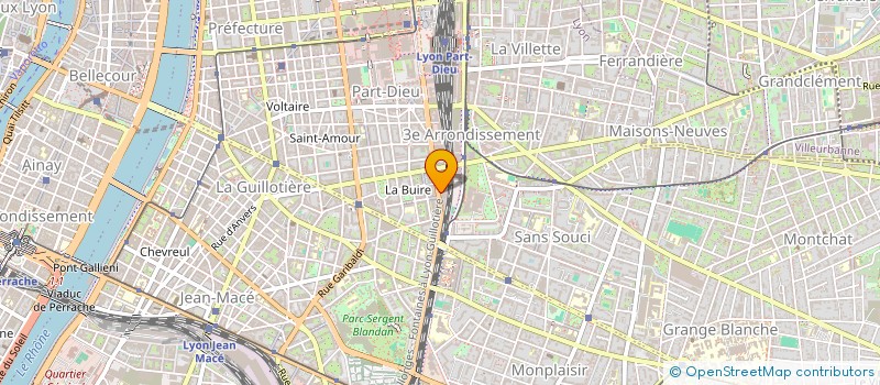 localisation de l'entreprise LE NEW'S  LYON