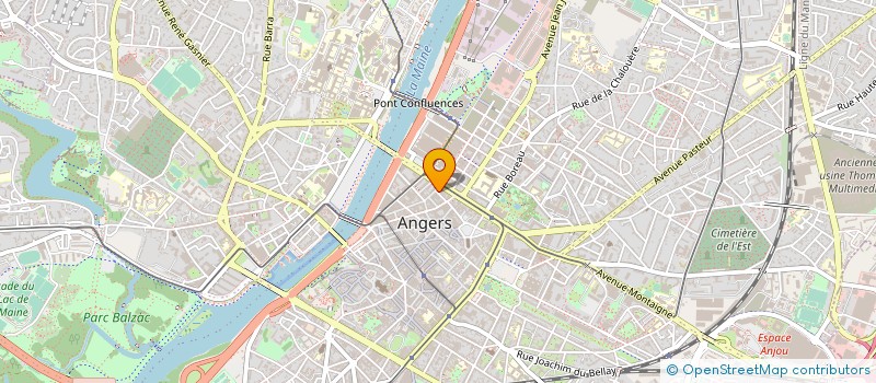 localisation de l'entreprise LE NEW YORKAIS à ANGERS