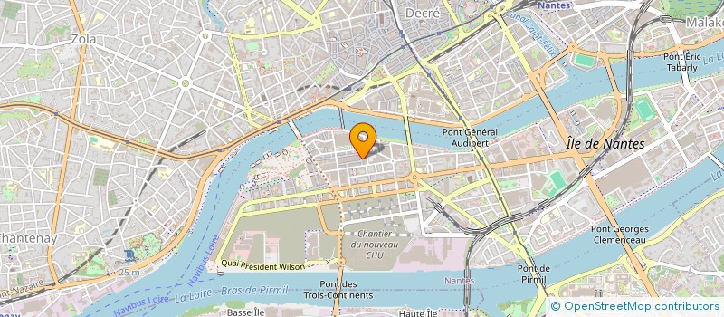 localisation de l'entreprise LE NEZ A L OUEST  NANTES