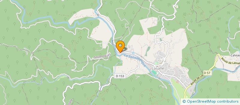 localisation de l'entreprise LE NEZ AU VENT  LASALLE