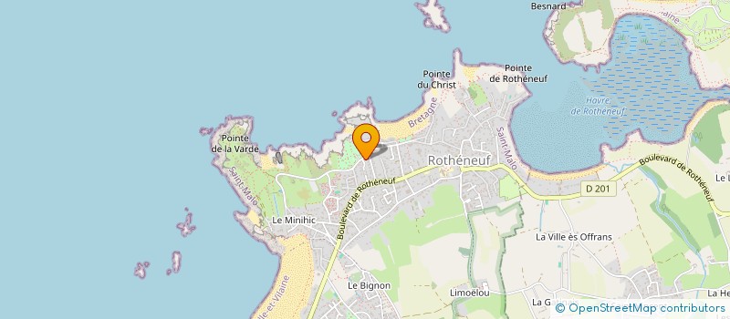 localisation de l'entreprise LE NICET à SAINT-MALO