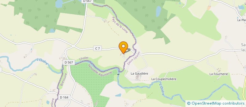 localisation de l'entreprise LE NID  MAULEVRIER