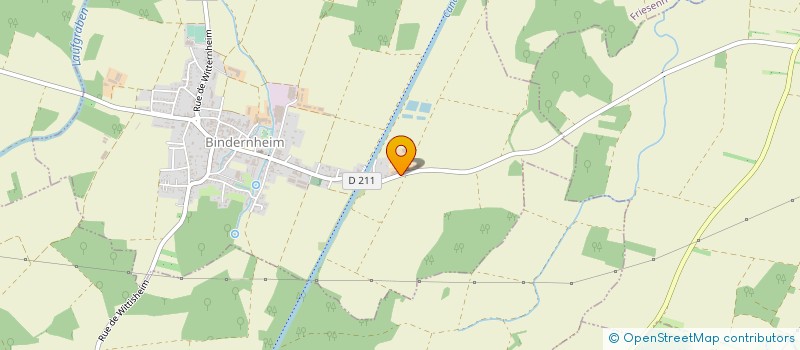 localisation de l'entreprise LE NID  BINDERNHEIM