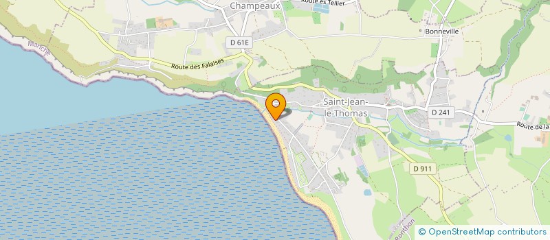 localisation de l'entreprise LE NID  SAINT-JEAN-LE-THOMAS