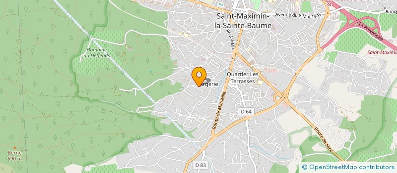 localisation de l'entreprise LE NID  SAINT-MAXIMIN-LA-SAINTE-BAUME