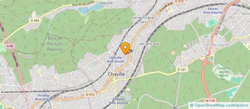 localisation de l'entreprise LE NID à CHAVILLE