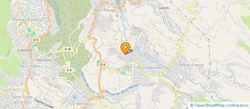 localisation de l'entreprise LE NID BRETON à SAINT-PAUL