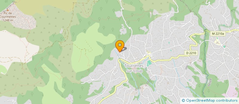 localisation de l'entreprise LE NID D'ABEILLES à TOURRETTES-SUR-LOUP