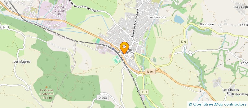 localisation de l'entreprise LE NID D'AVANCE à MONTGARDIN