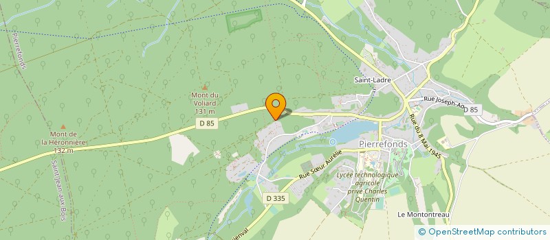 localisation de l'entreprise LE NID DANS LES BRUYERES à FERE-EN-TARDENOIS